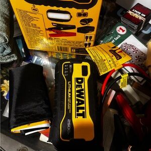 DEWALT Black and Yellow Portable Power Bank